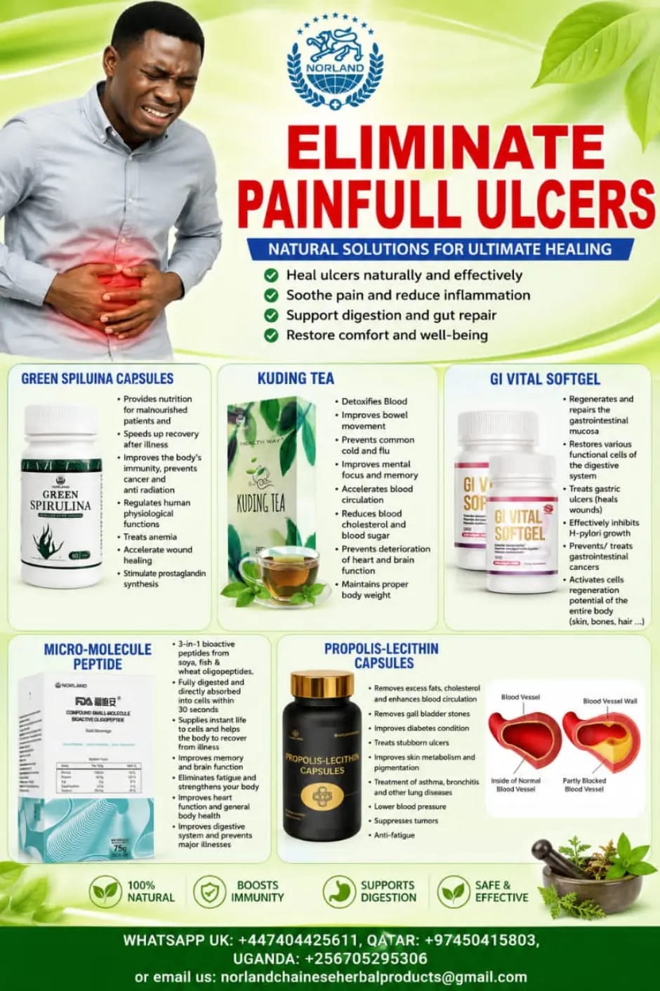 PERFECT AND COMPLETE SOLUTION FOR ULCERS