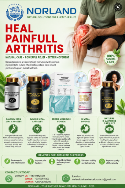 ARTHRITIS TREATMENT WITH NORLAND MEDICATION